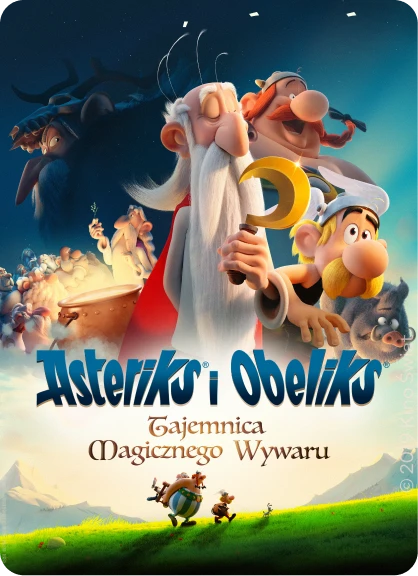 Plakat filmu Asteriks i Obeliks: Tajemnica Magicznego Wywaru