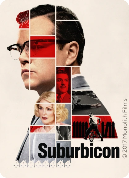Plakat filmu Suburbicon