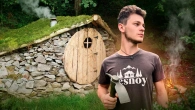 35 days. Do-it-yourself Hobbit dugout. Start to finish