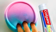 NO GLUE SUGAR SLIME How to make Slime with Sugar and Toothpaste without glue or borax