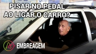 Ao ligar o carro, precisa pisar no pedal da embreagem?