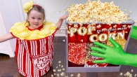 Five Kids Popcorn Song + more Children's Songs and Videos