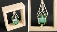 How To Make A Boho Candle Lantern
