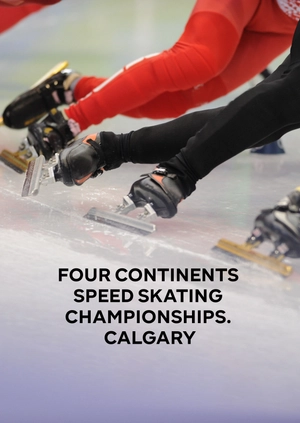 Four Continents Speed Skating Championships. Calgary