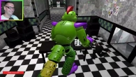 АНИМАТРОНИКИ ПУГАЮТ ОХРАННИКА FNAF COOP GMOD ЛУЧШЕЕ  Garry's Mod