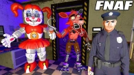 АНИМАТРОНИКИ ПУГАЮТ ОХРАННИКА FNAF COOP  Garry's Mod