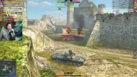 ФАТАЛЬНЫЙ Т 100 ЛТ  СТАТИСТ ВЫТАЩИЛ БОЙ ПРОТИ 5 ТАНКОВ  WoT Blitz