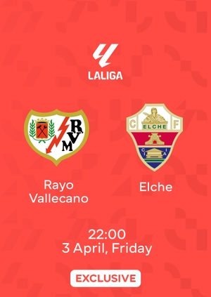 Rayo Vallecano — Elche