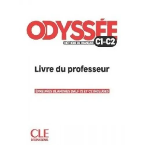 Обкладинка "Odyssée C1/C2. Guide pédagogique"