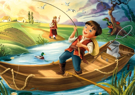Пазл дерев'яний «Івасик-Телесик»
