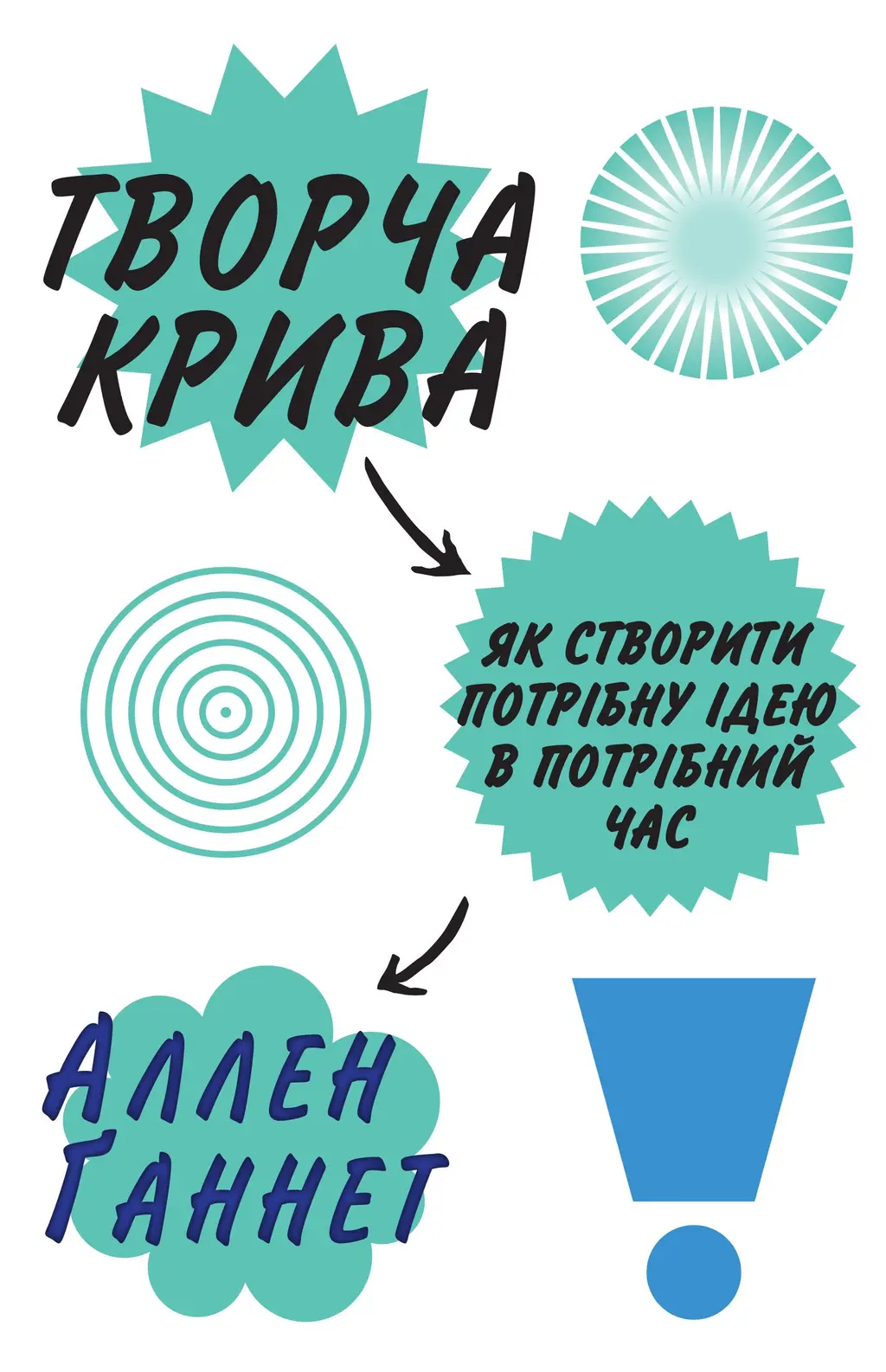 Обкладинка "Творча крива. Як створити потрібну ідею в потрібний час"