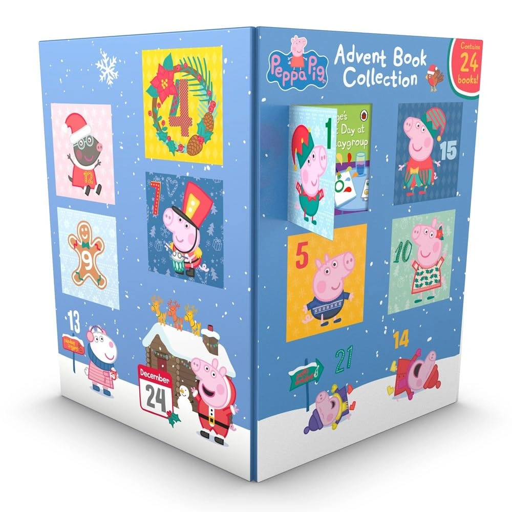 Обкладинка "Peppa Pig: 2023 Advent Book Collection"
