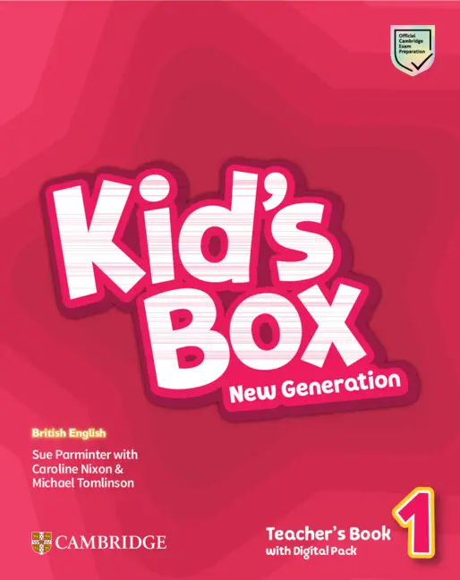 Обкладинка "Kid's Box New Generation 1. Teacher's Book with Digital Pack"