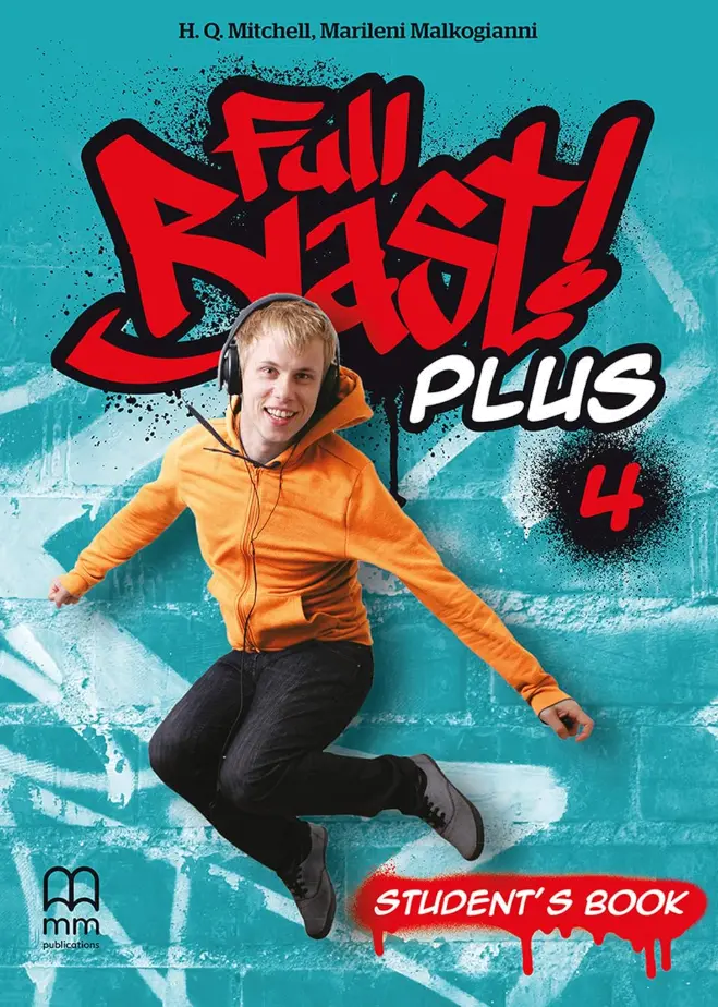 Обкладинка "Full Blast! Plus 4. Student's Book"