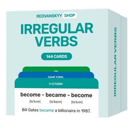 Картки Irregular verbs