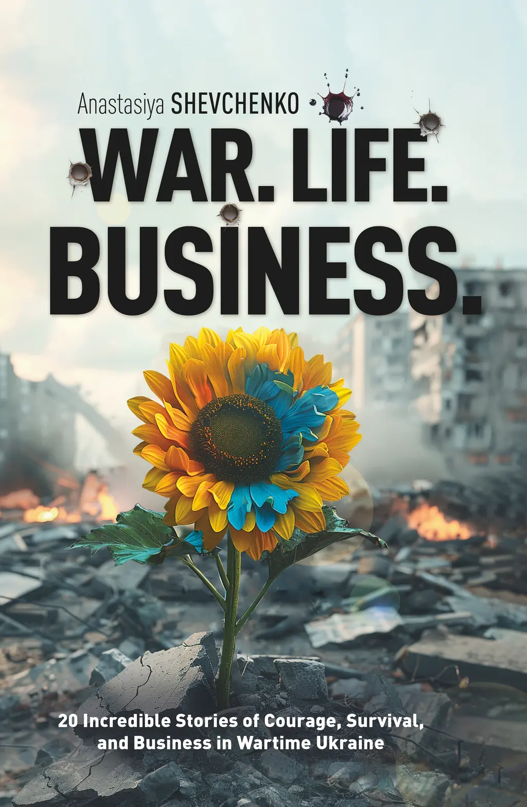 Обкладника "War. Life. Business" Обкладинка "War. Life. Business"