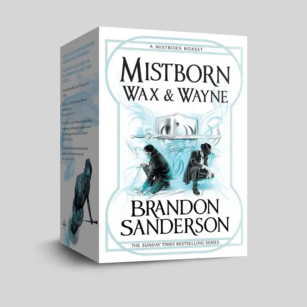 Обкладника "Mistborn Quartet Boxed Set" Обкладинка "Mistborn Quartet Boxed Set"