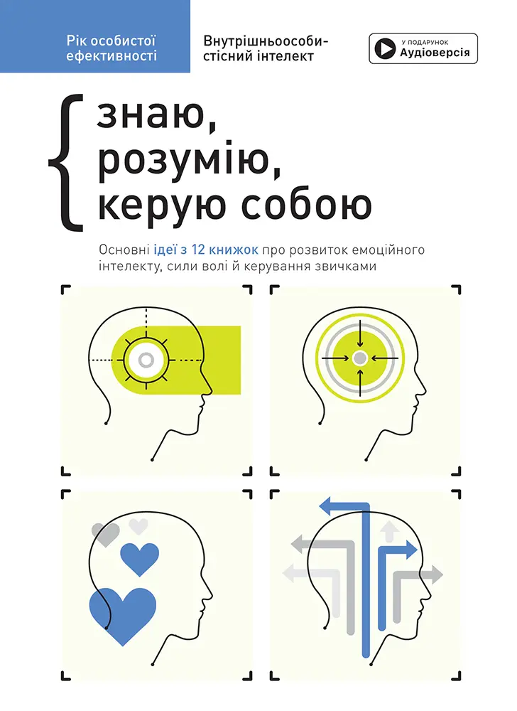 Обкладинка "Рік особистої ефективності. Збірник №2. Внутрішньоособистісний інтелект"