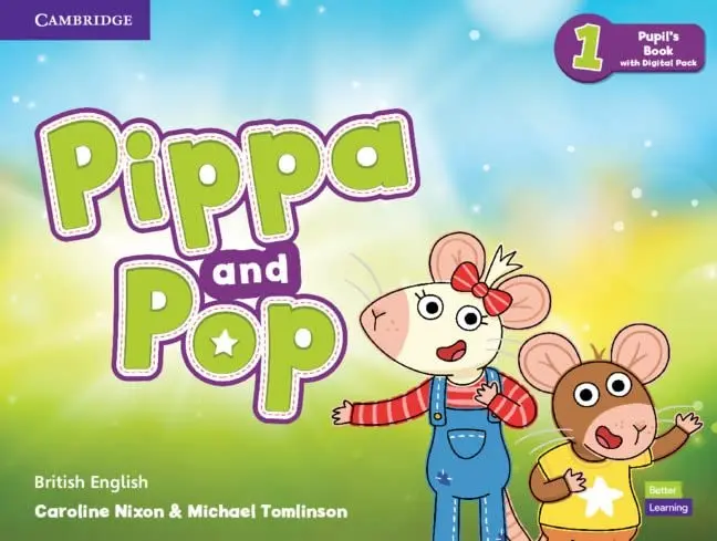 Обкладника "Pippa and Pop 1. Pupil's Book with Digital Pack" Обкладинка "Pippa and Pop 1. Pupil's Book with Digital Pack"