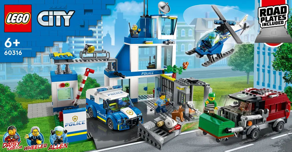 Обкладинка "Конструктор LEGO Поліцейська дільниця"