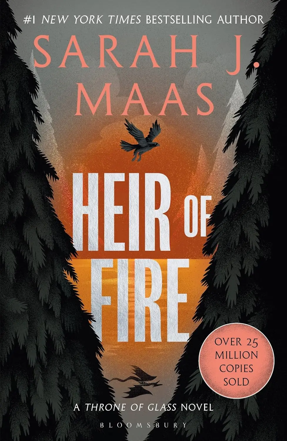 Обкладинка "Heir of Fire"