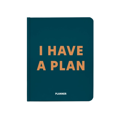 Блокнот для планування "I HAVE A PLAN" зелений