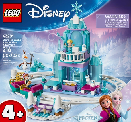 Конструктор LEGO Крижаний палац Ельзи та веселе катання на санчатах