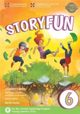 Обкладника "Storyfun for Flyers (2nd Edition). Level 6. Student's Book with Online Activities and Home Fun Booklet" Обкладинка "Storyfun for Flyers (2nd Edition). Level 6. Student's Book with Online Activities and Home Fun Booklet"