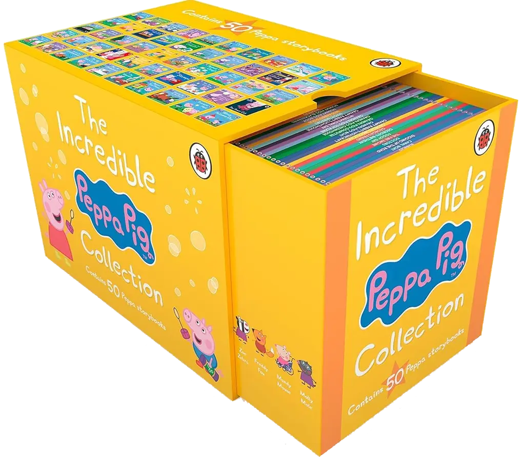 Обкладинка "Peppa Pig: The Incredible Peppa Pig Collection 1-50 Yellow"
