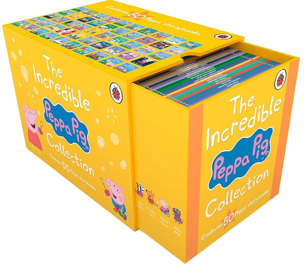 Peppa Pig: The Incredible Peppa Pig Collection 1-50 Yellow