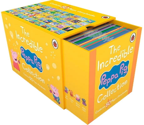 Peppa Pig: The Incredible Peppa Pig Collection 1-50 Yellow