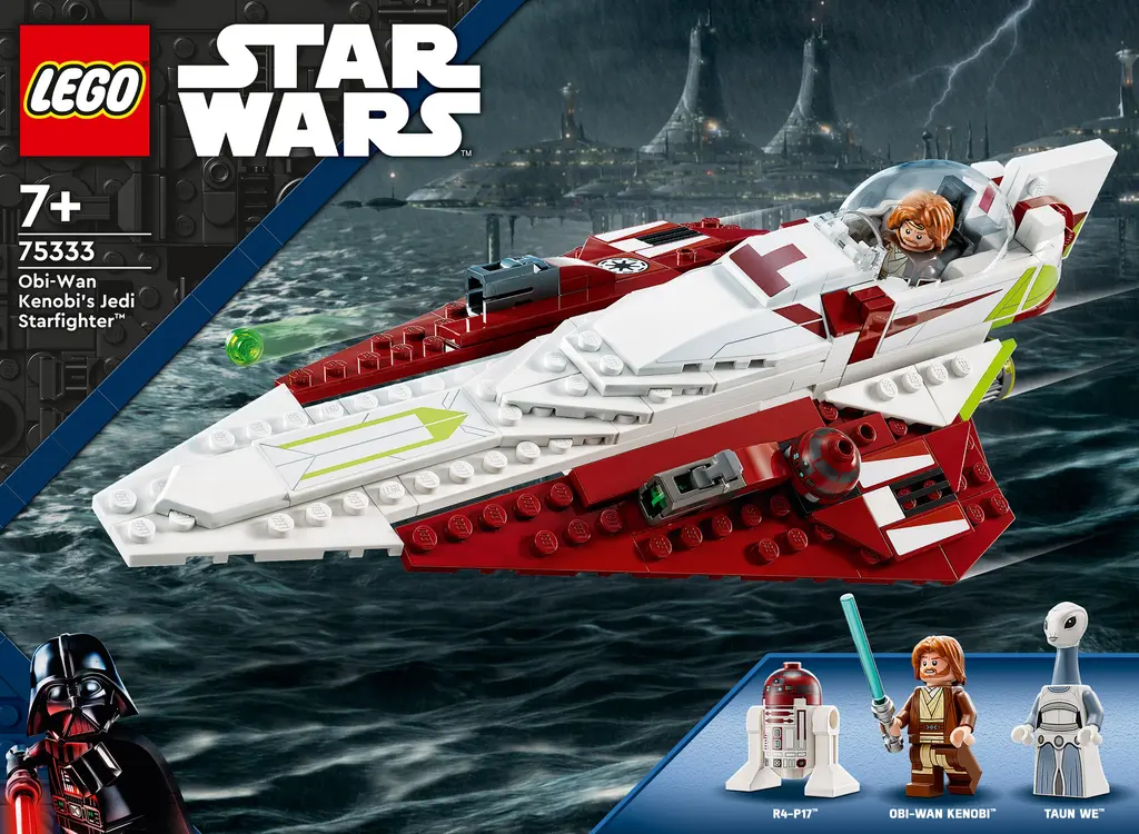 Обкладинка "Конструктор LEGO Джедайський винищувач Обі-Вана Кенобі"