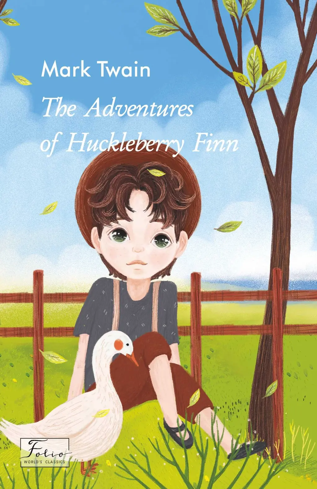 Обкладинка "The Adventures of Huckleberry Finn"