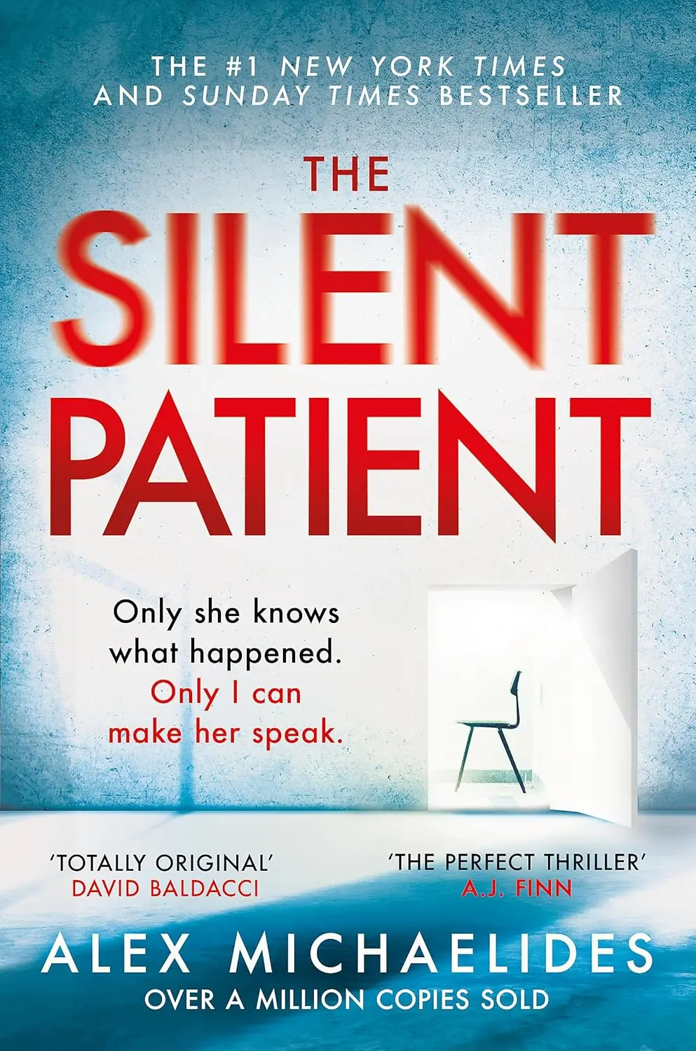 Обкладинка "The Silent Patient"