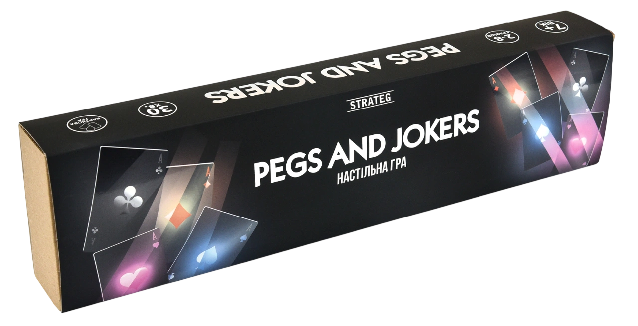 Настільна гра «Pegs and Jokers»
