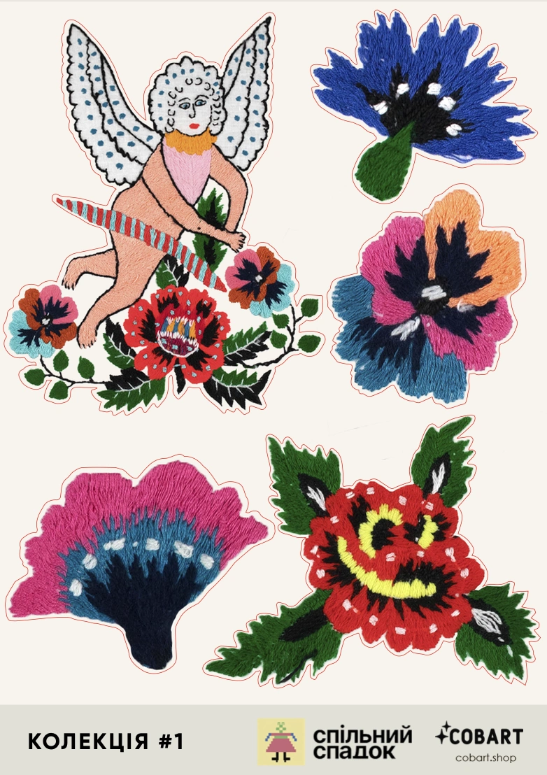 Прозорі Стікери​ «Спільний спадок». Колекція #1