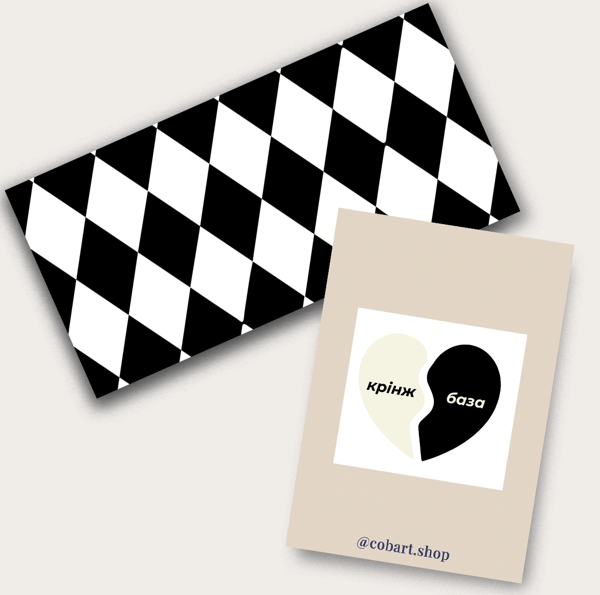 Набір 3Д стікер та конверт для грошей «Chess»