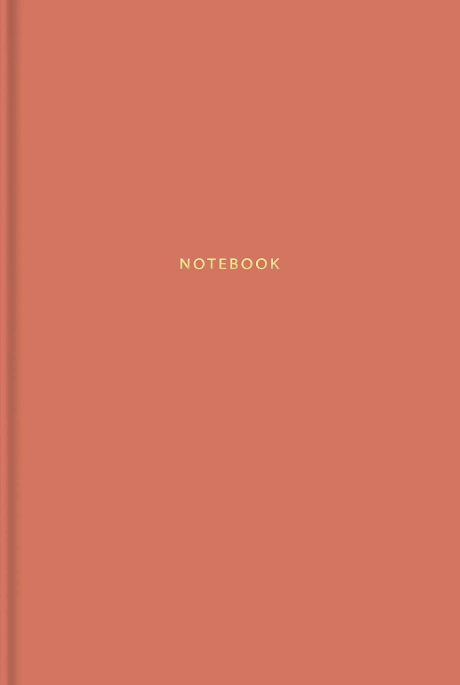 Обкладинка "Зошит в інтегральній палітурці «Notebook» у клітинку (морквяний)"