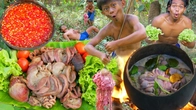 This SUPER Steamed Pig Intestines Recipe with SPICY 1000 Chilis is Amazing!