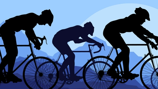 Cycling. Copenhagen Sprint
