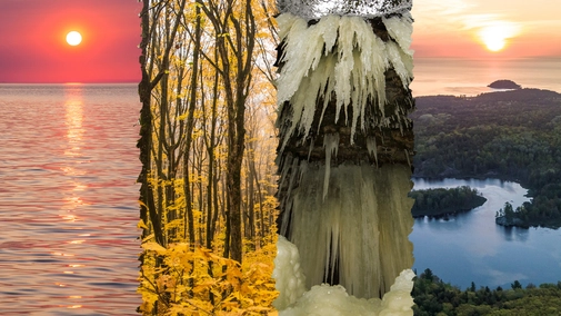 A Year of Upper Michigan Scenery UHD