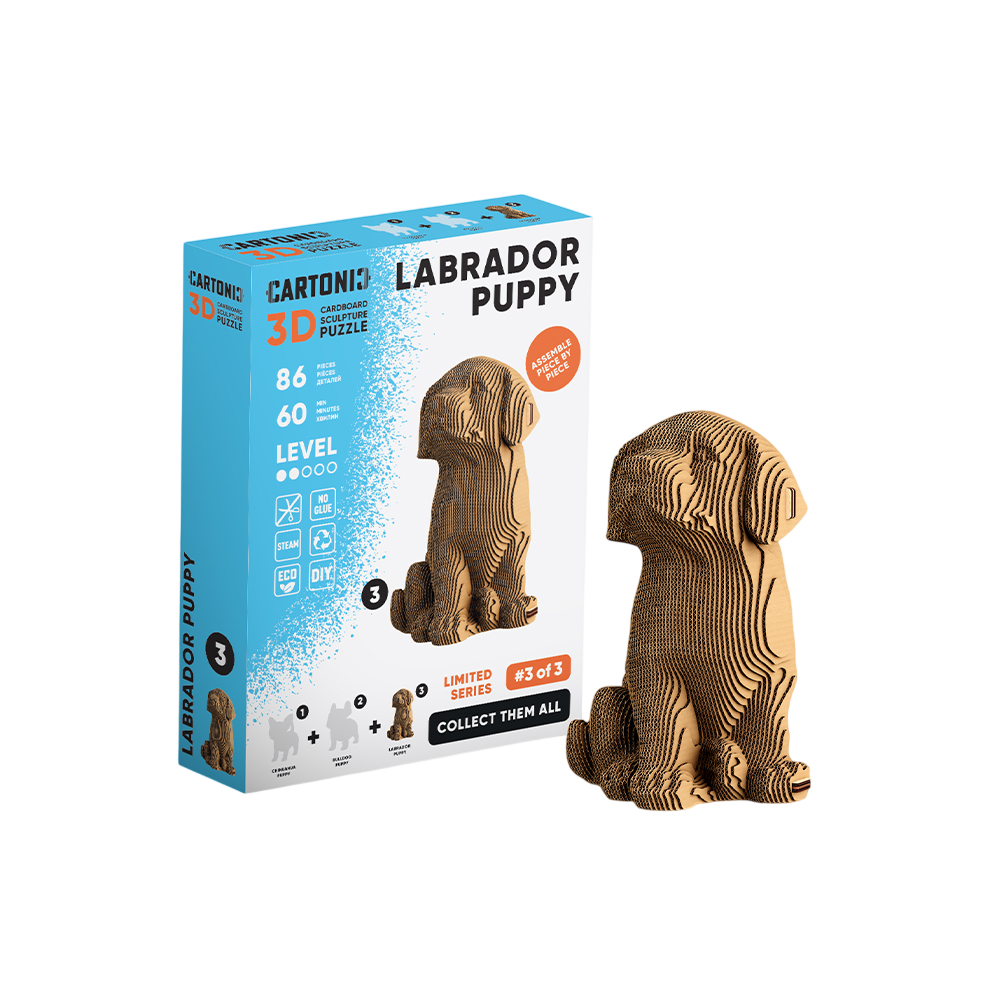 Картонний конструктор "Cartonic 3D Puzzle LABRADOR...