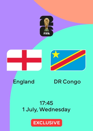 England — DR Congo