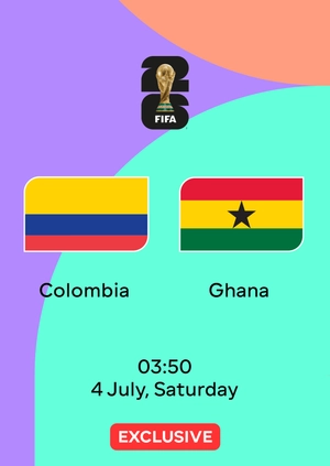 Colombia — Ghana