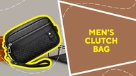 Bolso de mano para hombre