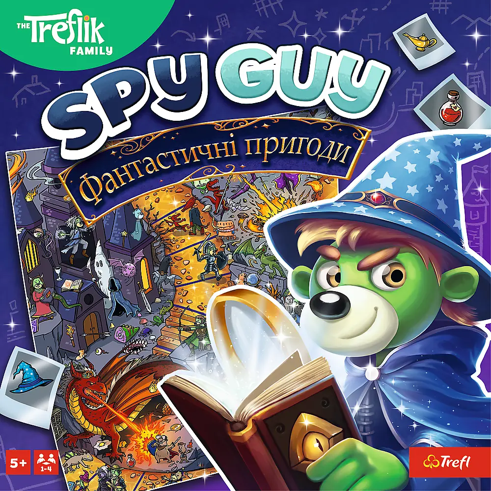 Настільна гра Trefl Spy Guy Фантастичні пригоди