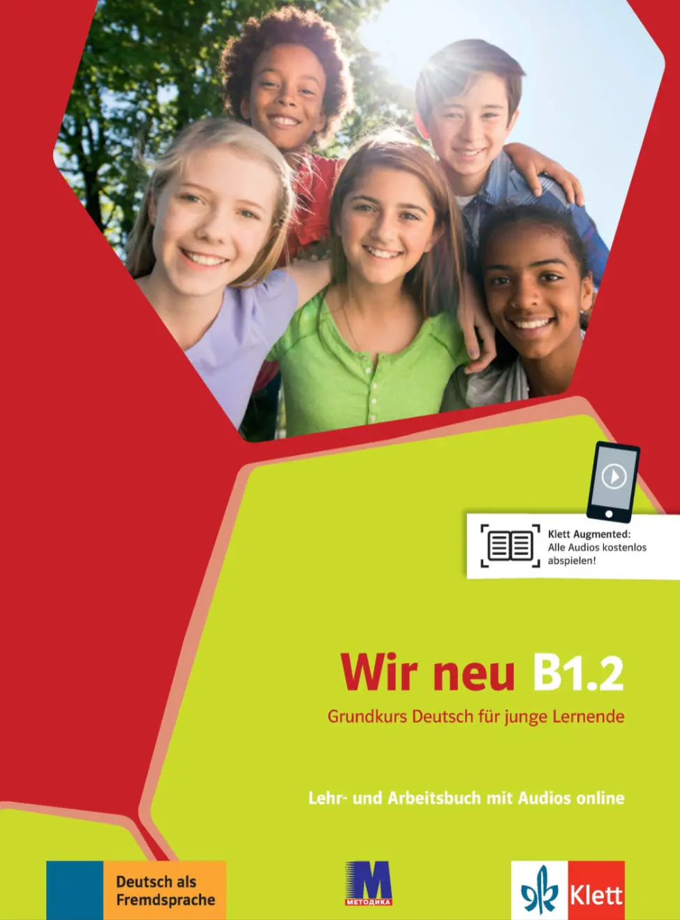 Wir neu В 1.2. Lehrbuch und Arbeitsbuch mit Audios online
