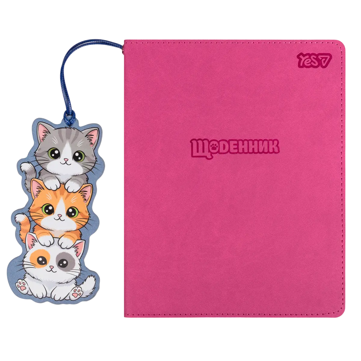 Щоденник шкільний Yes Catmania PU 40 аркушів
