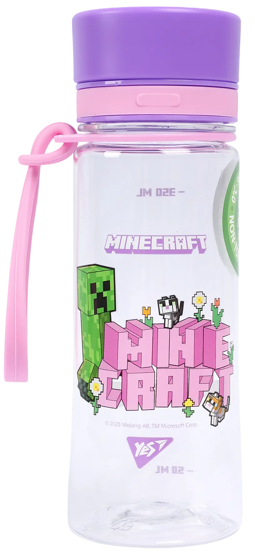 Пляшка для води Yes Minecraft.Spring 400 мл