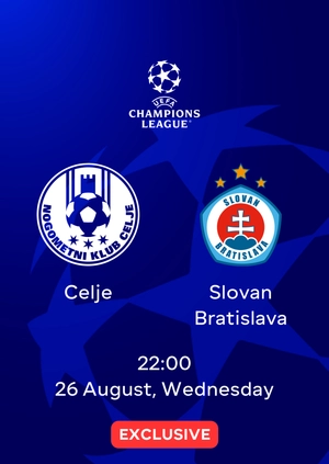Celje — Slovan Bratislava
